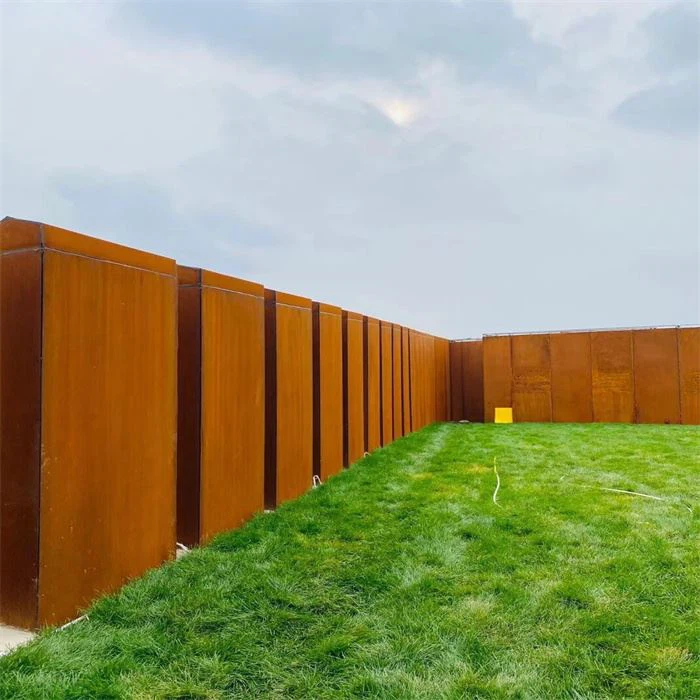 Corten Steel Metal Charcoal Brazier GARDEN